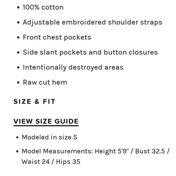 DL1961 // ltd ed cara denim destroyed shortalls julie sarinara sincerely jules - Picture 11 of 16